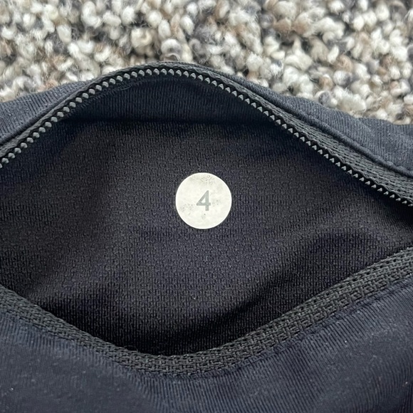 Lululemon Speed Short 3” Mini Midnight Bloom Black Deep Fuschia - Picture 5 of 5